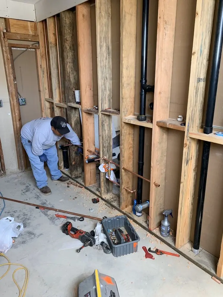 Commercial rough-in plumbing for Water Heater Replacement in Port Clinton